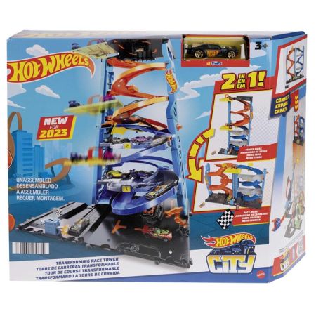 Hot Wheels City torre  carreras transformable