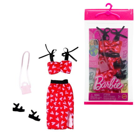 Barbie vestidos muñeca look completo