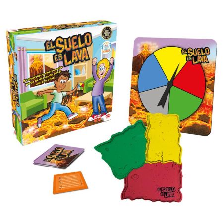 Juego de mesa el suelo es lava