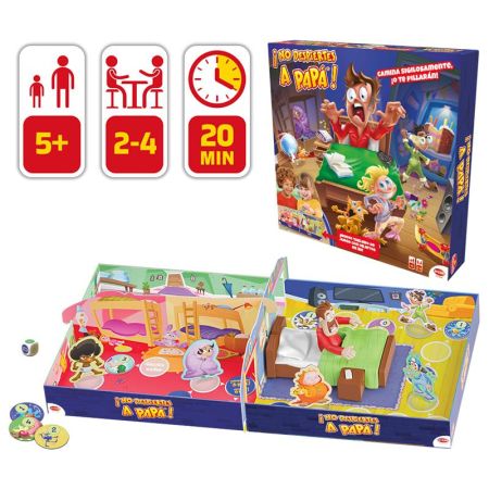 Juego de mesa no despiertes a papá