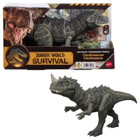 Jurassic World Wild Roar dinosaurio Ceratosaurus