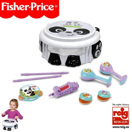 Fisher PriceDrumset musical panda