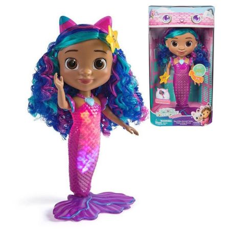La casa de Gabby Movie muñeca sirena interactiva