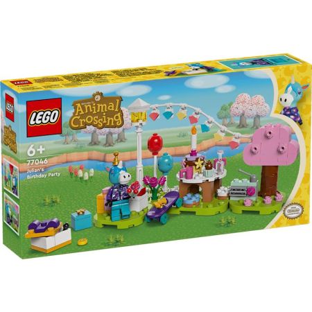 Lego Animal Crossing fiesta de Azulino