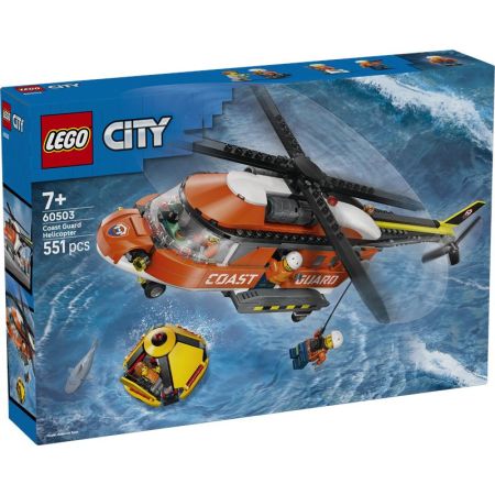 Lego City Helic&oacute;ptero de Guardacostas