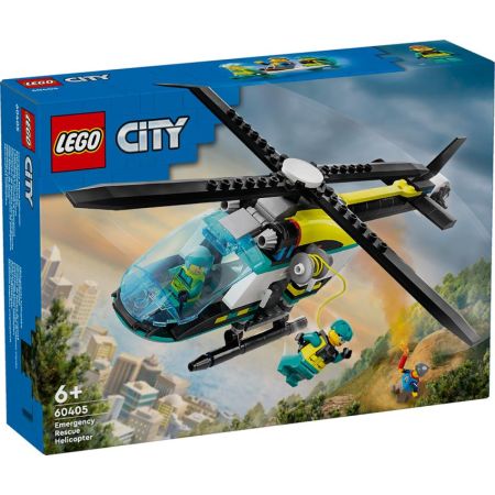 Lego City helicóptero de rescate para emergencias