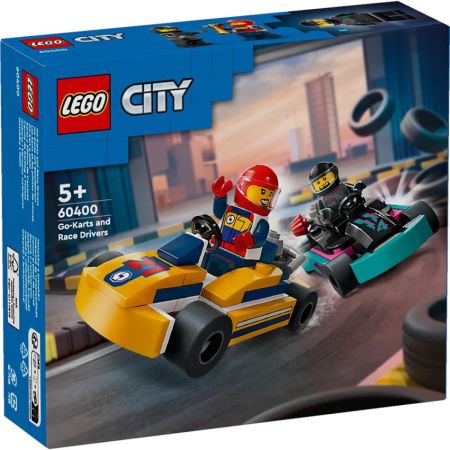 Lego City karts y pilotos de carreras