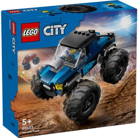 Lego City monster truck azul