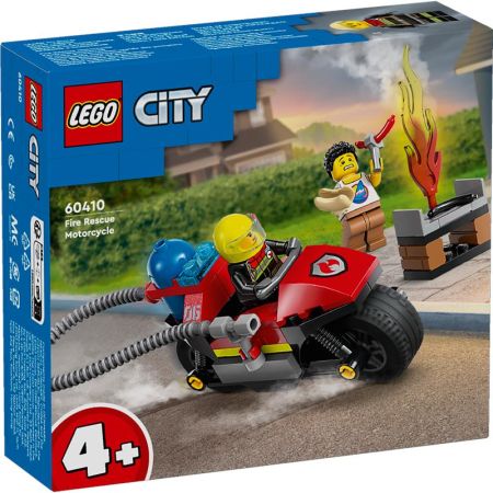 Lego City moto de rescate de bomberos