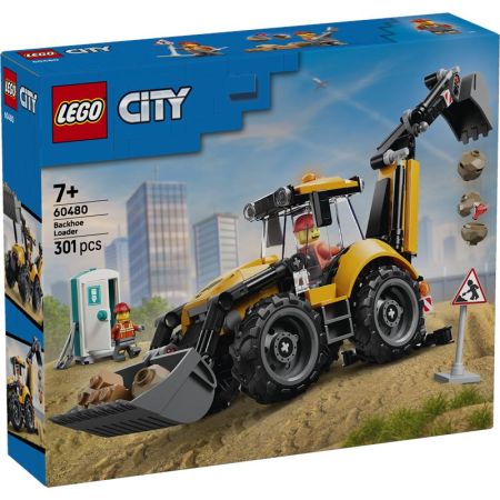 Lego City Retroexcavadora amarilla