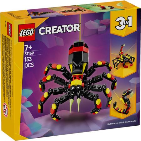 Lego Creator fauna salvaje araña misteriosa