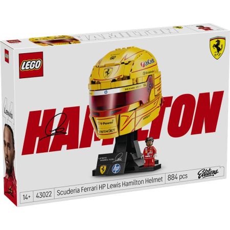 Lego F1 Scuderia Ferrari HP casco Lewis Hamilton