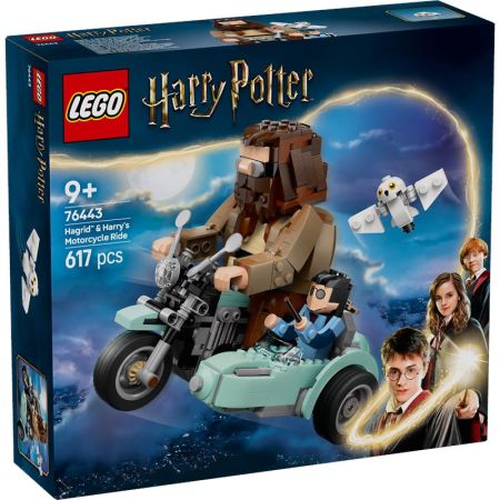 Lego Harry Potter viaje en moto de Hagrid y Harry