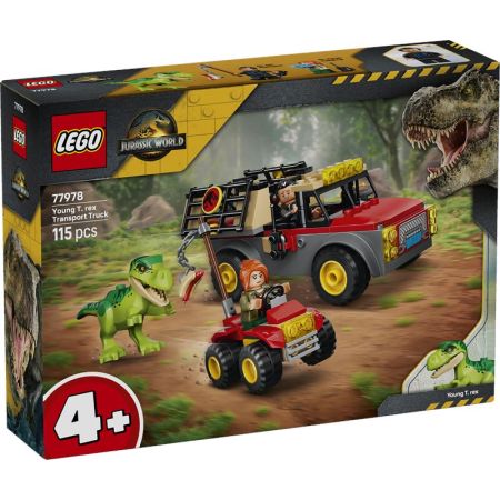 Lego Jurassic World camión de Transporte de T. rex