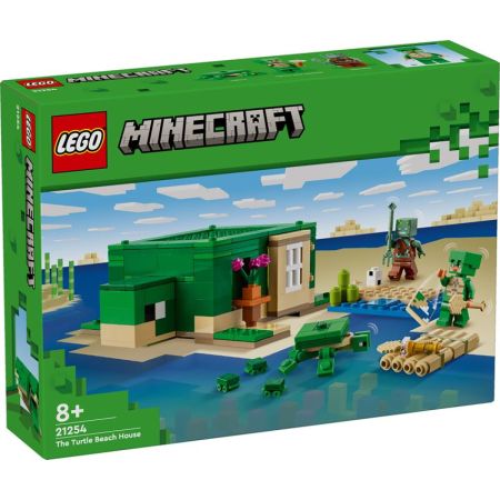 Lego Minecraft la casa tortuga de la playa