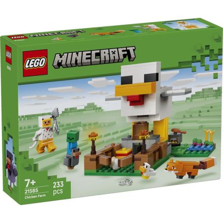 Lego Minecraft la granja de gallinas