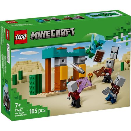 Lego Minecraft la patrulla del desierto Maldeanos