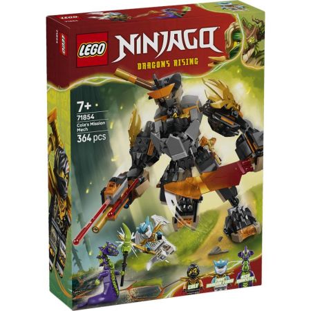 Lego Ninjago Meca misión de Cole y Dragón Zane