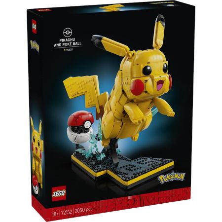 Lego Pokémon Pikachu y poké ball
