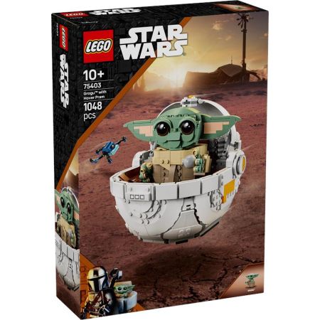 Lego Star Wars Grogu con aerocuna