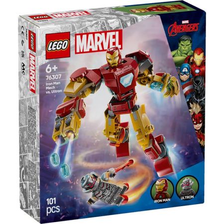 Lego Súper héroes armadura de Iron Man vs. Ultrón
