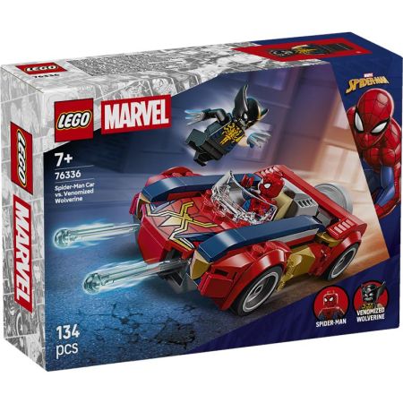 Lego S&uacute;per H&eacute;roes coche Spiderman vs. Lobezno