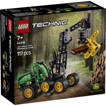 Lego Technic cosechadora ruedas John Deere 1470H