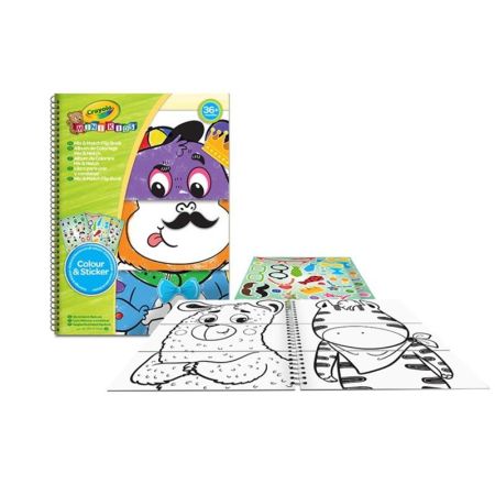 Libro de actividades colorea y empareja