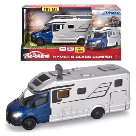 Majorette GS caravana Camper 16 cm luz y sonidos