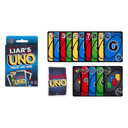 Mattel Games UNO Liars juego cartas