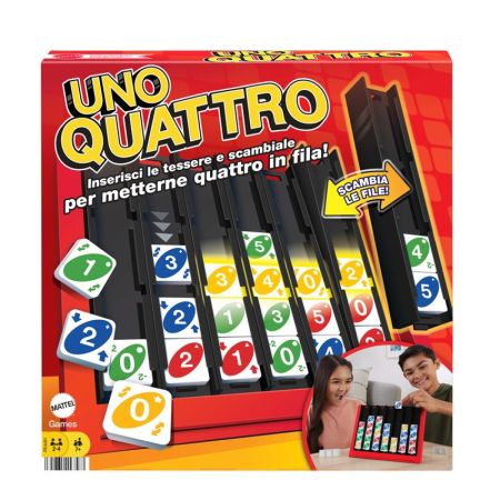 Mattel Games UNO Quatro