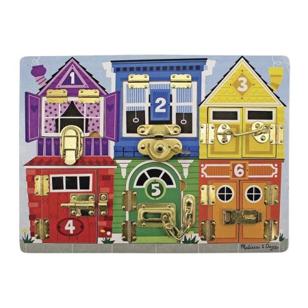 Melissa & Doug  tablero de pestillos
