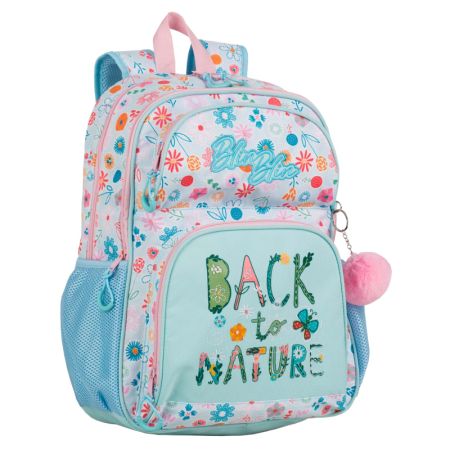 Mochila Blin-Blin Black To Nature 41x31x17 cm