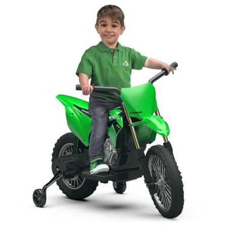 Moto cross Kawasaki 6v