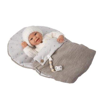 Bebé reborn 45 cm Henar con nana