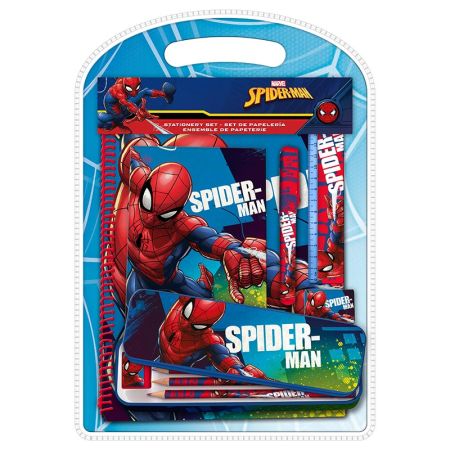 Set de papelería de Spiderman
