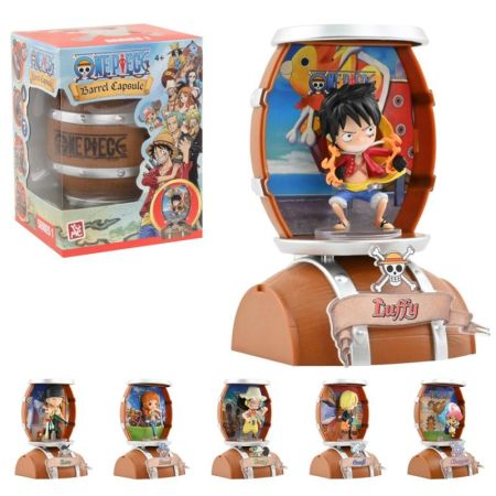 One Piece figuras sorpresa en barril Yume