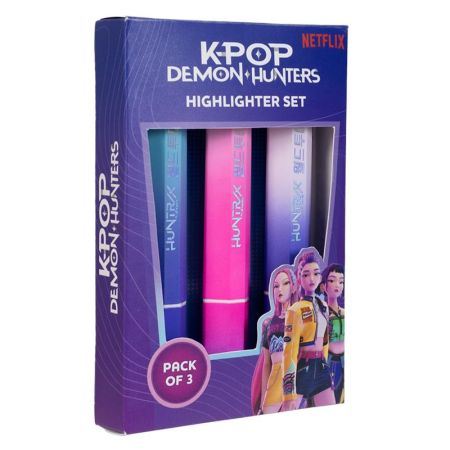 Pack 3 subrayadores KPOP Demon Hunters