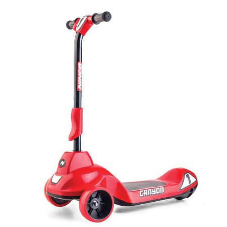 Patinete eléctrico plegable Junior Canyon rojo