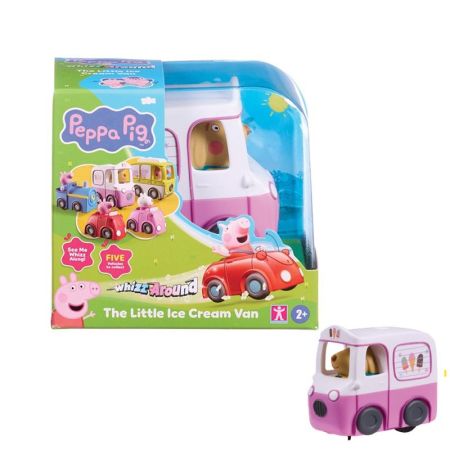 Peppa Pig vehículos soft furgoneta de helados