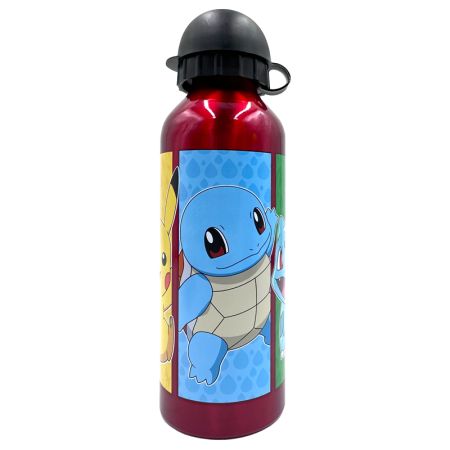 Cantimplora aluminio 500 ml Pokemon granate