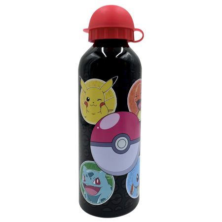 Cantimplora aluminio 500 ml Pokemon pokeball