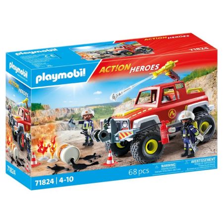 Playmobil Action heroes camión de bomberos