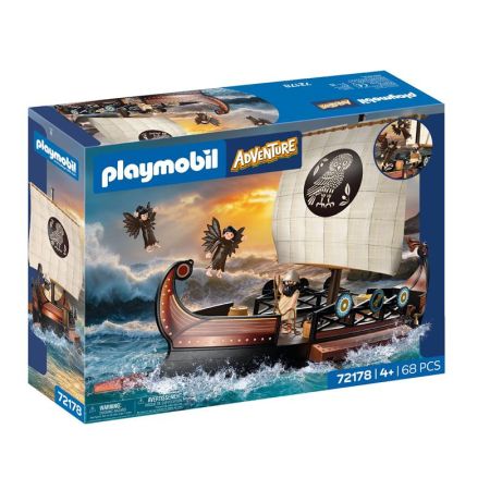 Playmobil barco de Ulises y las sirenas