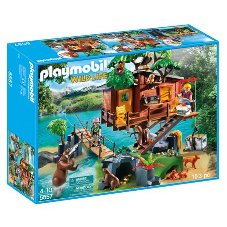 Playmobil Wild Life casa del árbol de aventuras