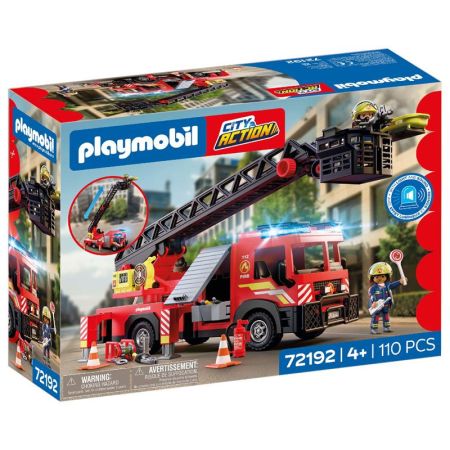 Playmobil City Action camión bomberos con escalera
