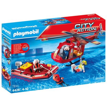 Playmobil City Action equipo de rescate marítimo