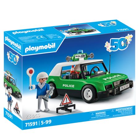 Playmobil 50 coche policía clásico