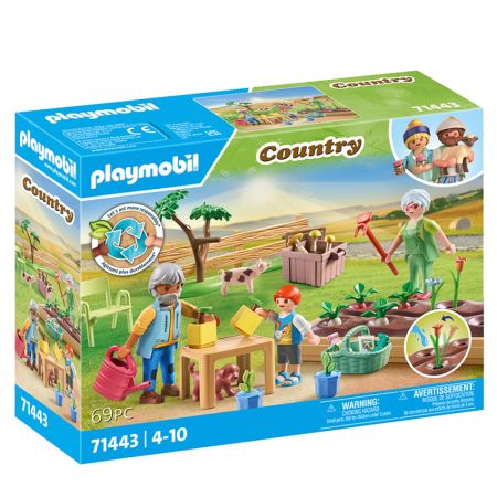 Playmobil Country huerto con abuelos