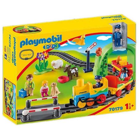 Playmobil 1.2.3 Mi Primer ferrocarril